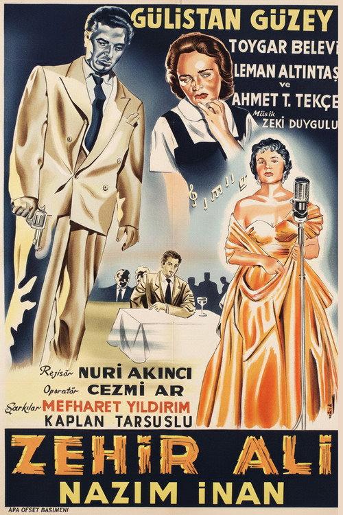 Zehir Ali 1959 official movie poster