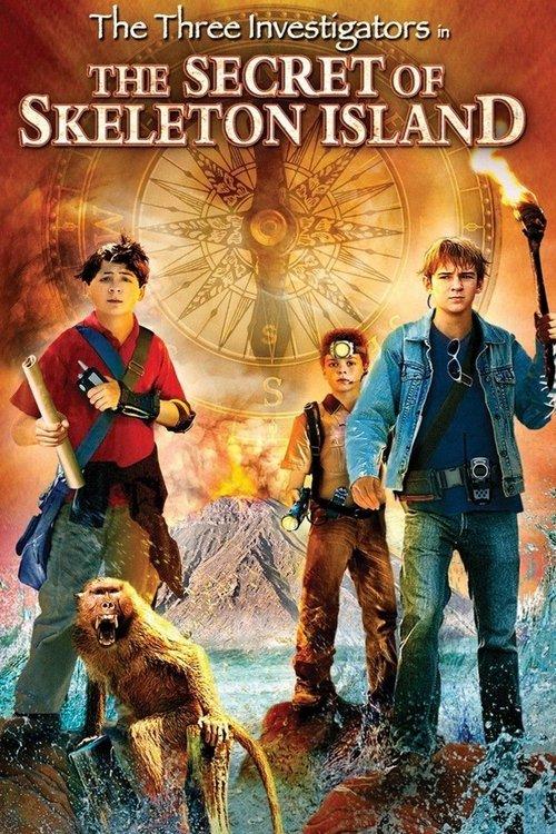 The Three Investigators in The Secret of Skeleton Island 2007 official movie poster
