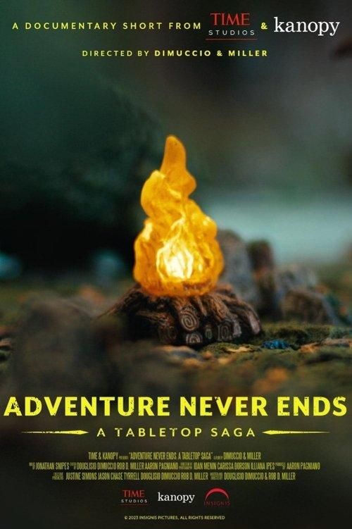 Adventure Never Ends: A Tabletop Saga 2023 official movie poster