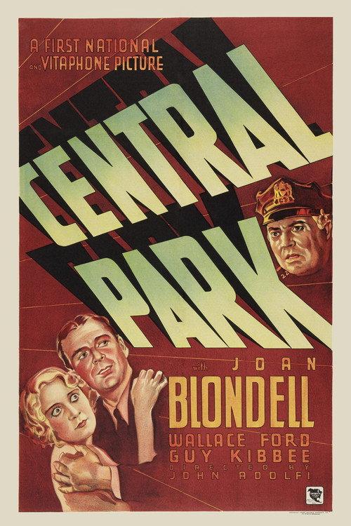 Central Park 1932 official movie poster