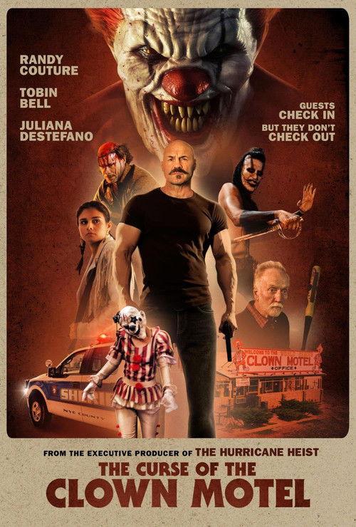 The Curse of the Clown Motel 2023 official movie poster
