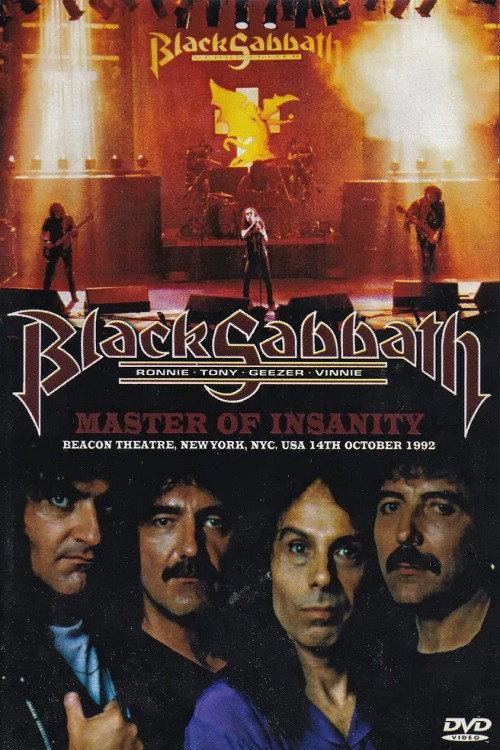 Black Sabbath: [1992] Beacon Theater, NY 1992 official movie poster