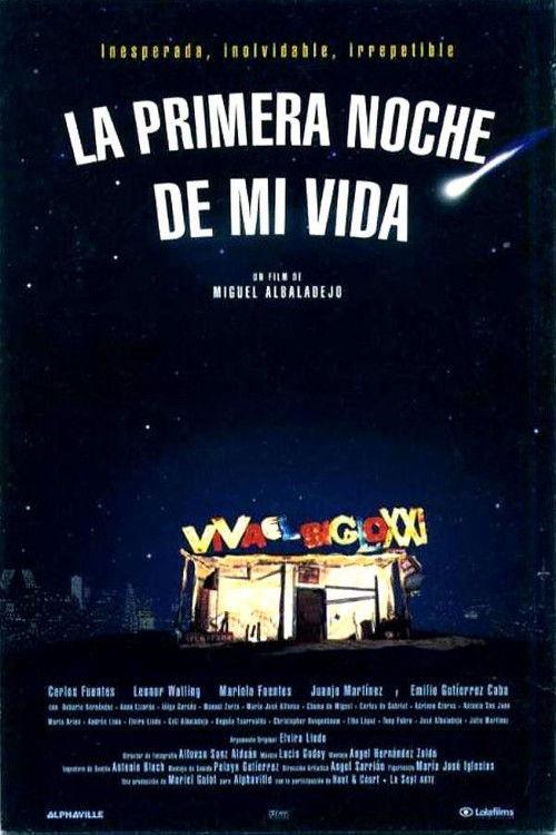 La primera noche de mi vida 1998 official movie poster