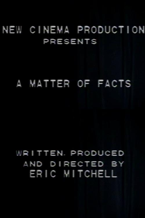 A Matter of Facts 1982 official movie poster