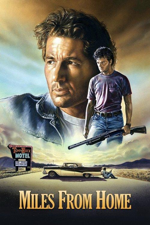 Miles from Home 1988 official movie poster