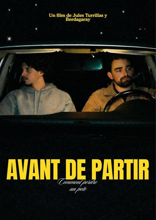 Avant de partir  official movie poster
