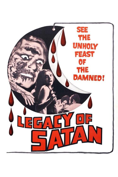 Legacy of Satan 1974 official movie poster