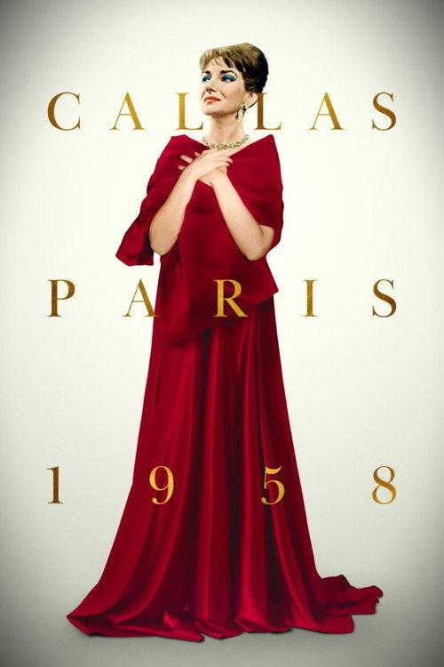 Callas: Paris, 1958 2023 official movie poster