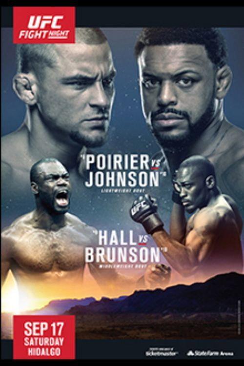 UFC Fight Night 94: Poirier vs. Johnson 2016 official movie poster