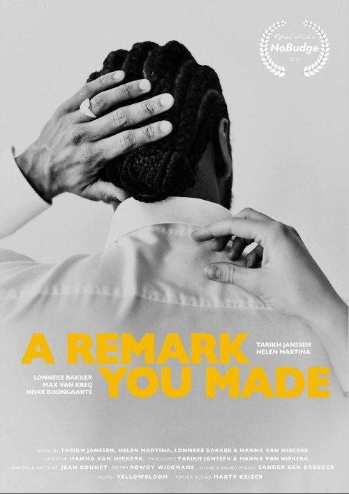A Remark You Made 2021 official movie poster