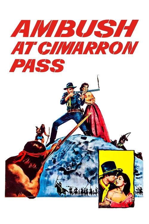 Ambush at Cimarron Pass 1958 official movie poster