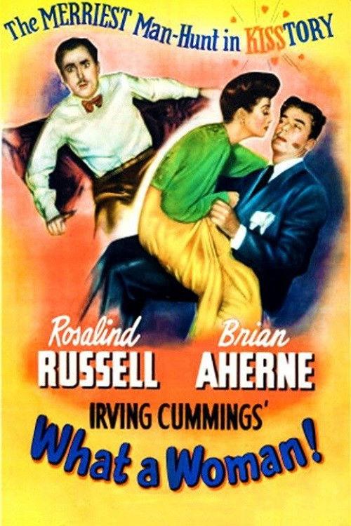 What a Woman 1943 official movie poster