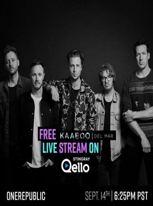 OneRepublic Live Kaaboo Del Mar Festival 2019 official movie poster