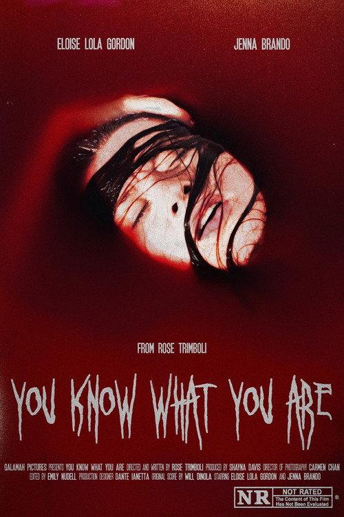 You Know What You Are 2025 official movie poster