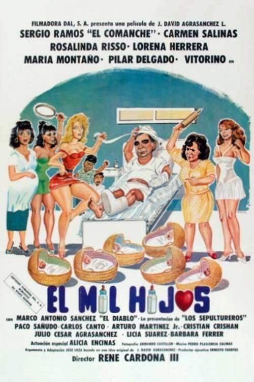 El mil hijos 1989 official movie poster