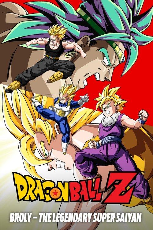 Dragon Ball Z: Broly - The Legendary Super Saiyan 1993 official movie poster