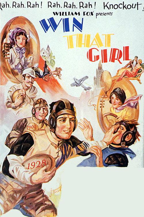 Win That Girl 1928 official movie poster