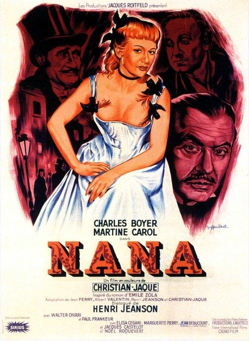 Nana 1955 official movie poster