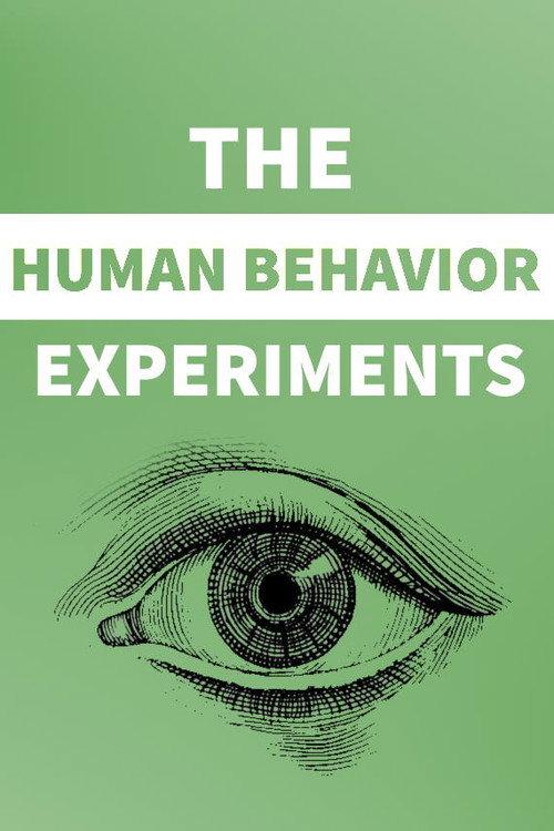 The Human Behavior Experiments 2006 official movie poster