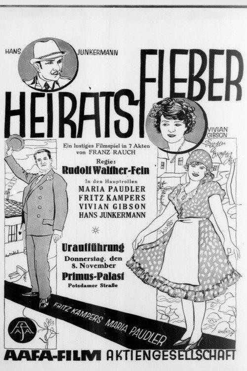 Heiratsfieber 1928 official movie poster
