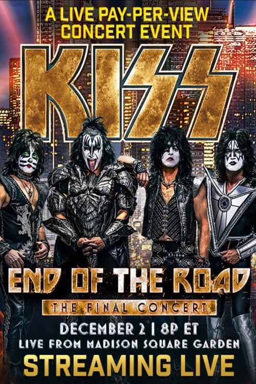 KISS: End of the Road 2023 official movie poster