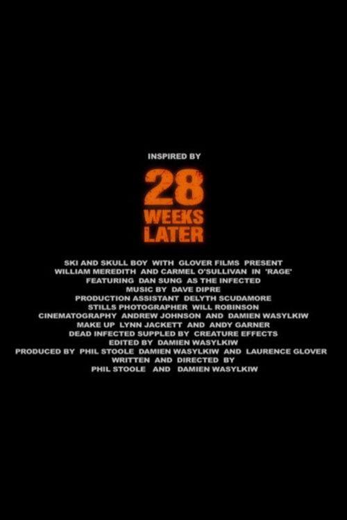 28 Weeks Later: Rage 2007 official movie poster