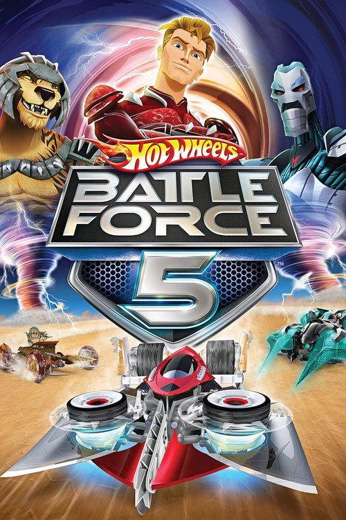 Hot Wheels Battle Force 5 - Total Revolution 2012 official movie poster