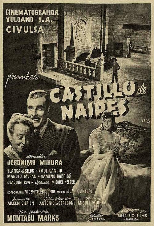 Castillo de naipes 1943 official movie poster