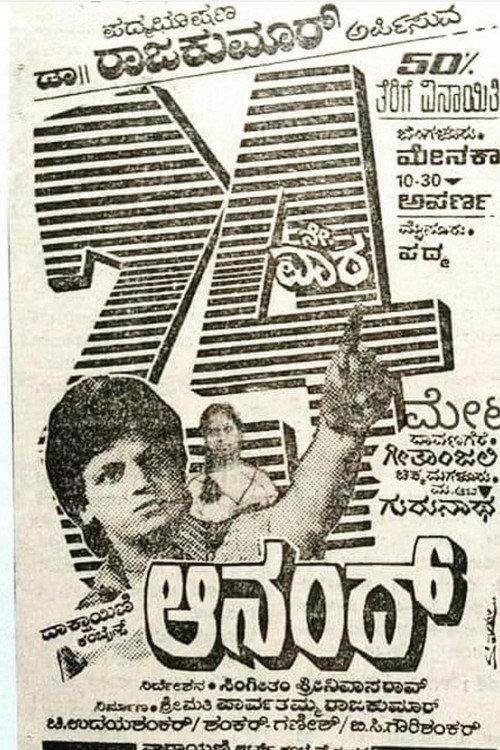 Anand 1986 official movie poster