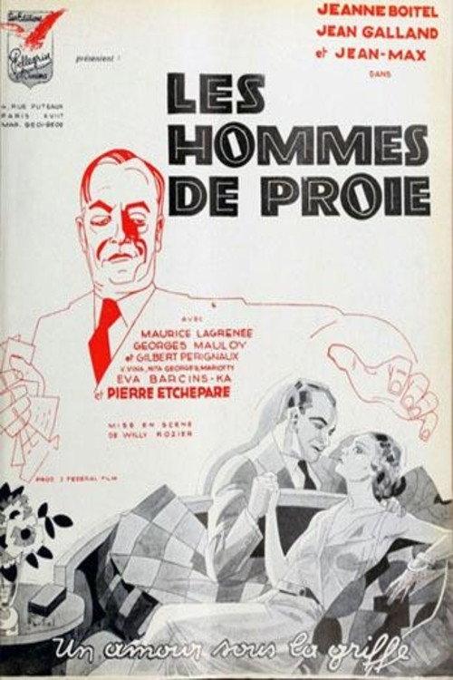 Les hommes de proie 1937 official movie poster