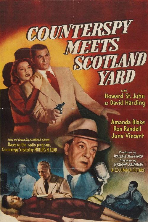 Counterspy Meets Scotland Yard 1950 official movie poster