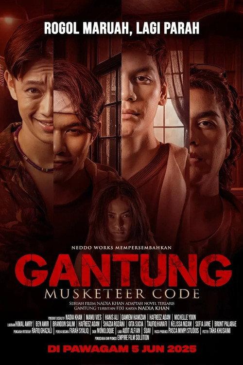 Gantung: Musketeer Code 2025 official movie poster