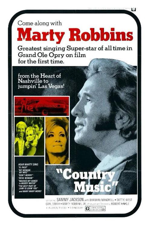 Country Music 1972 official movie poster