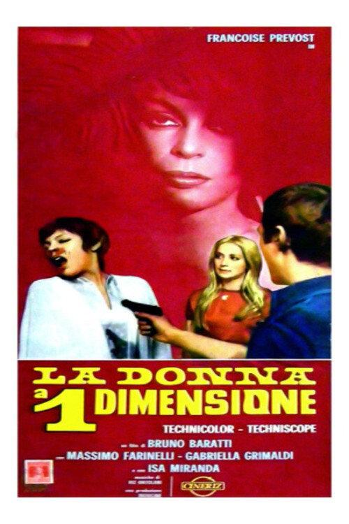 La donna a una dimensione 1969 official movie poster