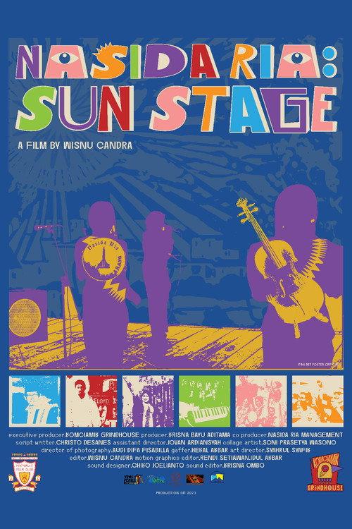 Nasida Ria: Sun Stage 2023 official movie poster