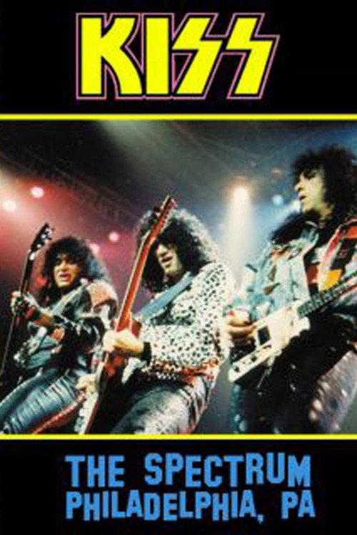 Kiss [1987] A Night At The Spectrum 1987 official movie poster