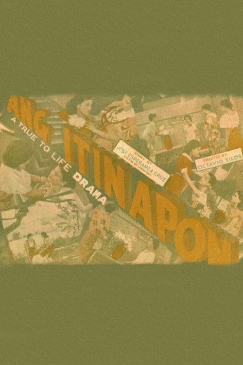 Ang Itinapon 1936 official movie poster