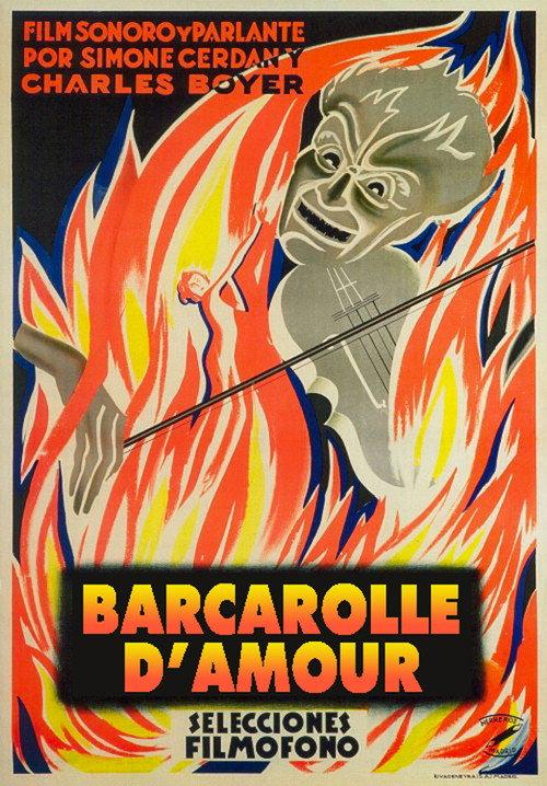 The Barcarolle of Love 1930 official movie poster