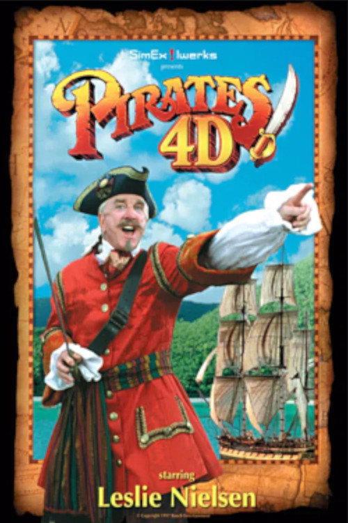 Pirates 4-D 1997 official movie poster
