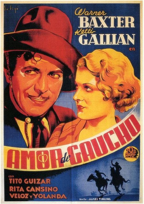 Under the Pampas Moon 1935 official movie poster