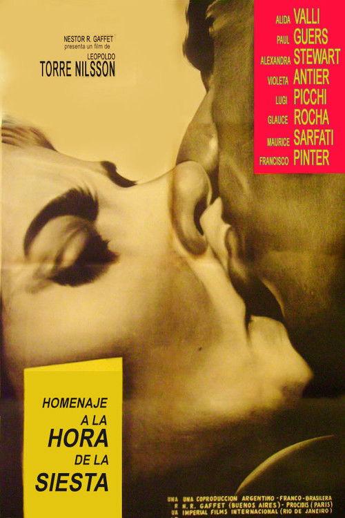 Homage at Siesta Time 1962 official movie poster