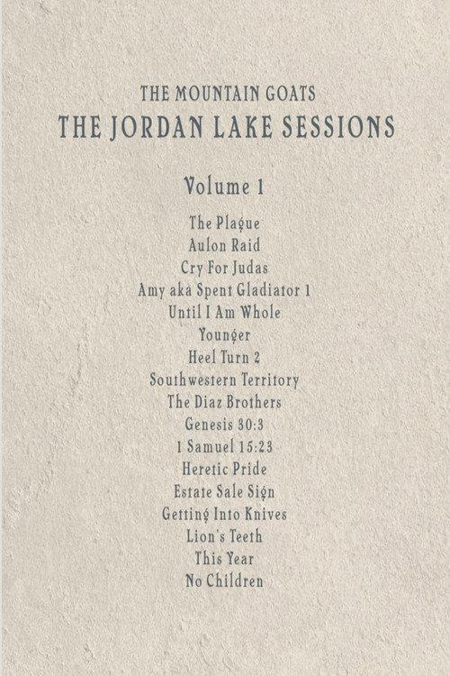 the Mountain Goats: the Jordan Lake Sessions (Volume 1) 2021 official movie poster