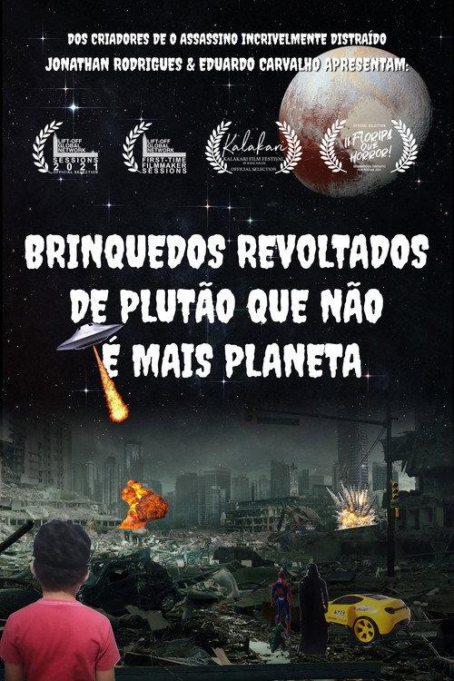Revolted toys from Pluto that is no longer a planet 2021 official movie poster