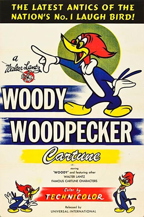 Woody Woodpecker 1941 official movie poster