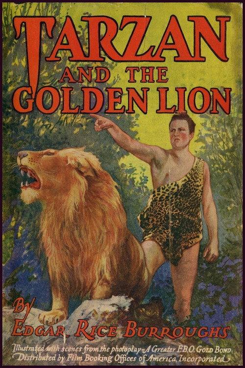 Tarzan and the Golden Lion 1927 official movie poster