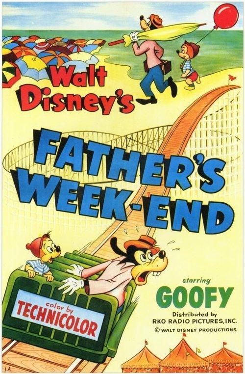 Father's Week-End 1953 official movie poster