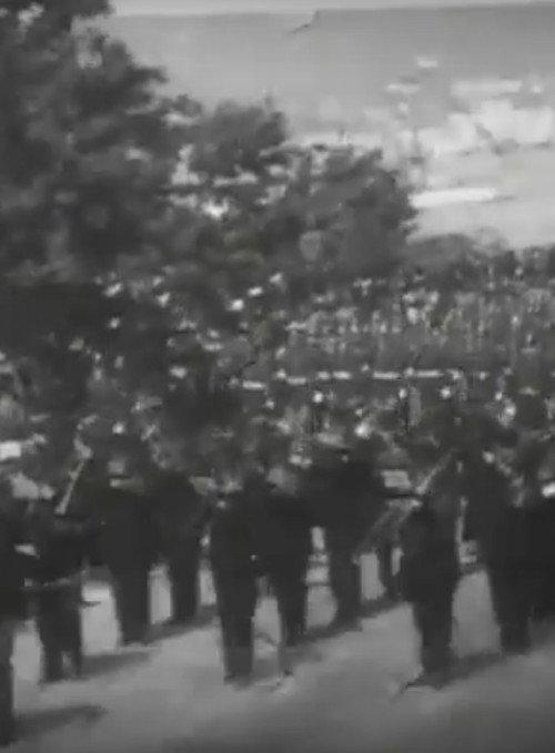 Admiral Dewey Leading Land Parade, No. 2 1899 official movie poster