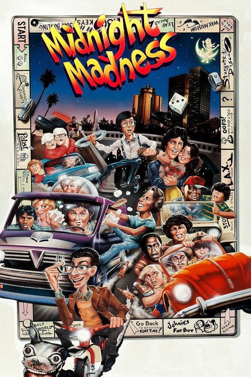 Midnight Madness 1980 official movie poster