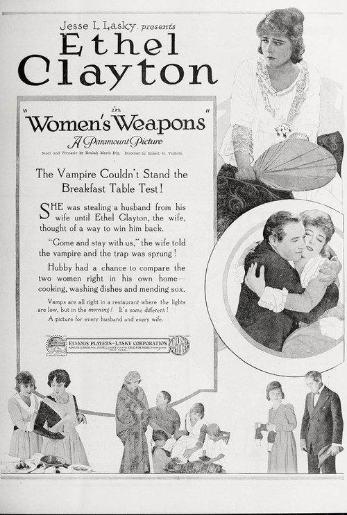 Women's Weapons 1918 official movie poster