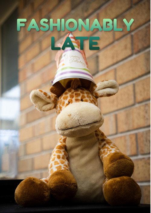 Fashionably Late  official movie poster